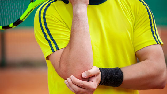 Tennis elbow treatment with chiropractic in Roseville