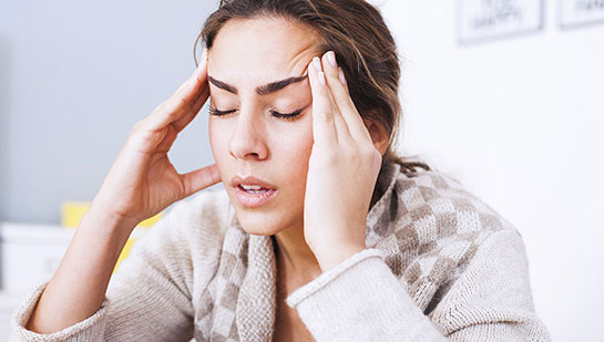 Headache relief from chiropractic in Roseville